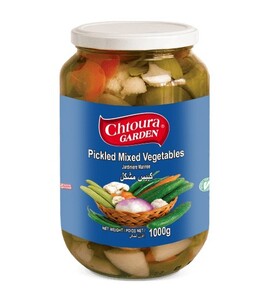 Chtoura Garden Pickled Mixd Vegetables 1 Kg