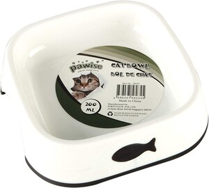 Pawise Plastic Cat Bowl 200 ml