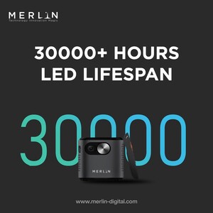 Merlin Cube Mini Smart Hd Projector