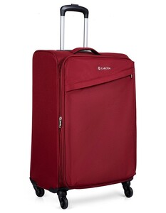 CARLTON Lords Red Softside Casing 69cm Medium Check-in Luggage - CA 155J469220