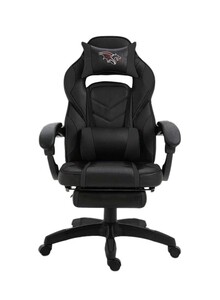 Mahmayi Gaming Chair With PU Leatherette Black 55cm