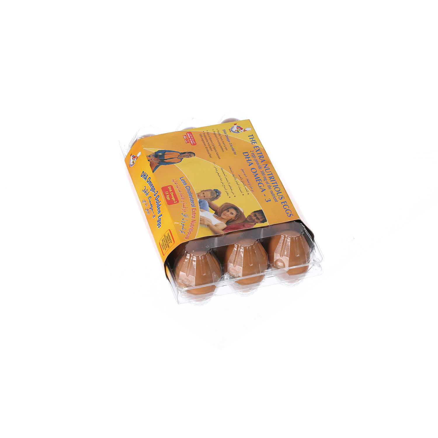 Al Jazira Eggs White and Brown Omega-3 Family Pack