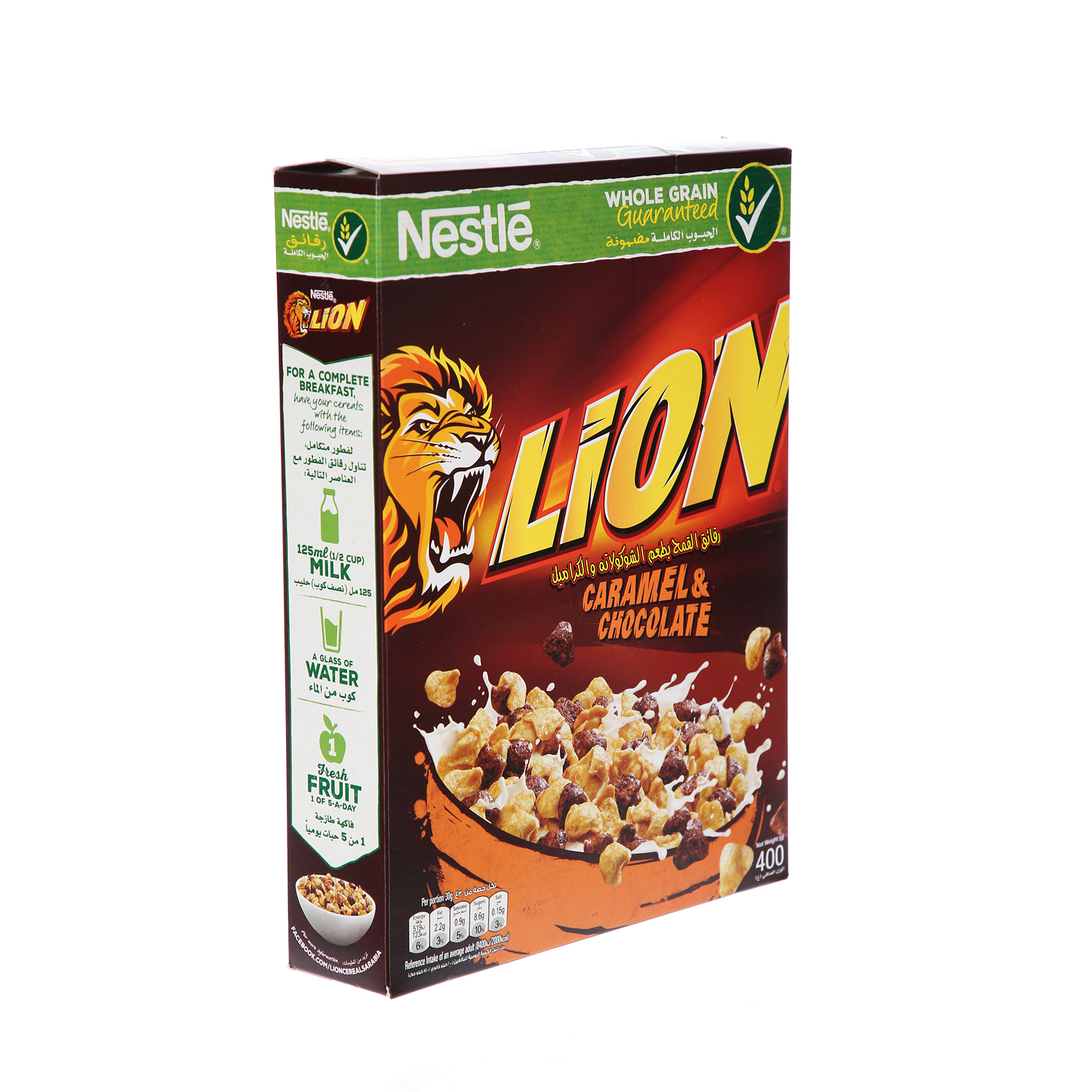 Nestlé Lion Corn Flakes Caramel & Chocolate 400 g