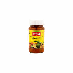 Priya Mixed Vegetable Pickle In Oil 300 g