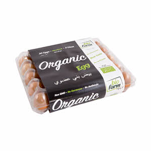 Bio Farm Organic Brown Egg 30 Pieces