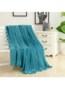 Fabienne Bed Blanket Microfiber Turquoise 220x240centimeter