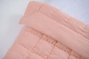 Pan Home Chic Handmade Quilt Pink 100x120cm