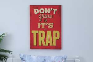 Pan Home Don't-grow-it's-trap Printed Canvas 50x70cm