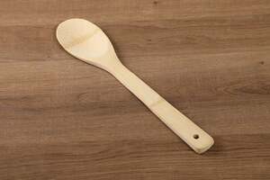 Pan Home Bamboo Solid Spoon Natural 30cm