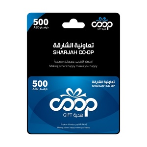 Sharjah Coop Gift Card Aed 500