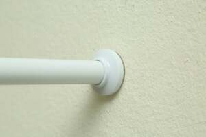 Pan Home Ulla Shower Curtain Rod 17/20mm 130-240cm White