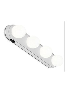 Beauenty 4-LED Vanity Mirror Light Bulb White 12 x 14 x 12cm