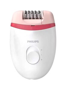 Philips BRE235/00 Satinelle Essential Corded Epilator White/Pink