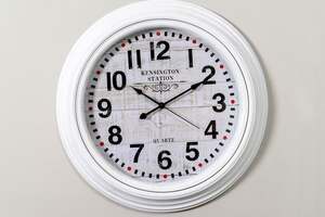 Pan Home Jacobsen Wall Clock D50cm-white