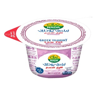 Nada Greek Flavoured Yoghurt Black Berry & Raspberry Low Fat 160 g