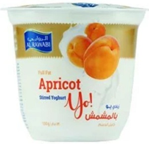 Al Rawabi Yoghurt Fruit Yo Apricot 130 g