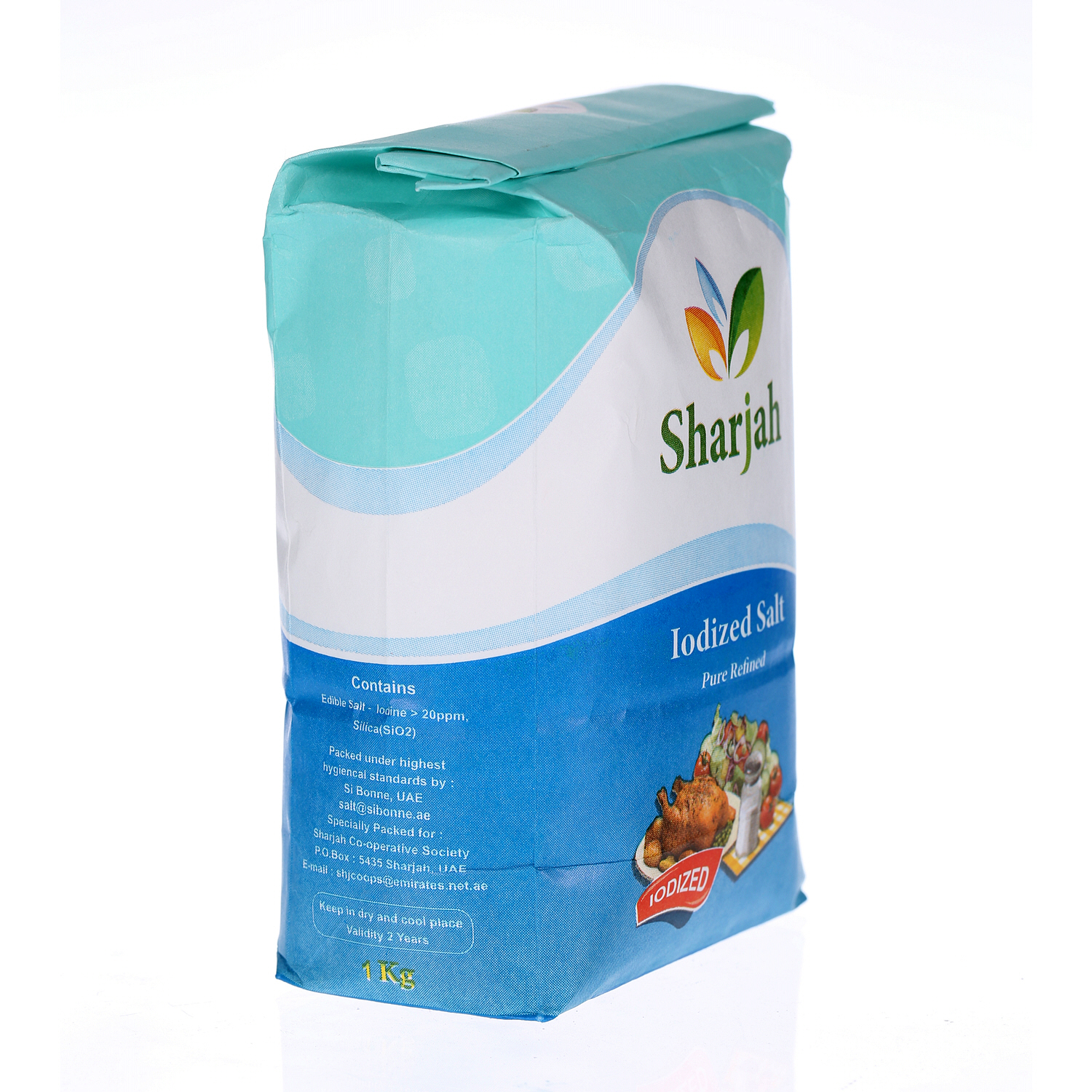 Sharjah Coop Iodized Salt Packet 1 Kg