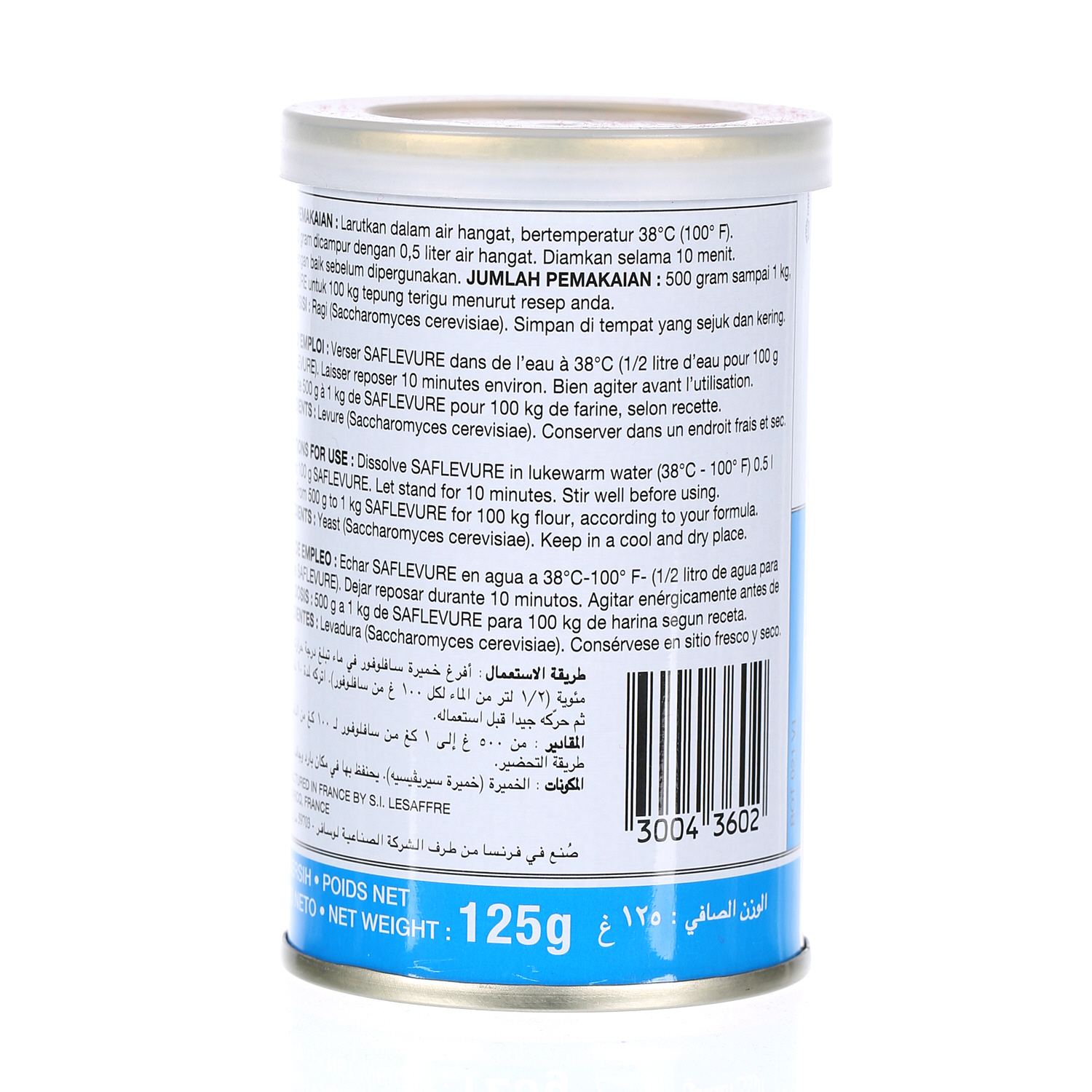 Bayara Dry Yeast Tin 125 g