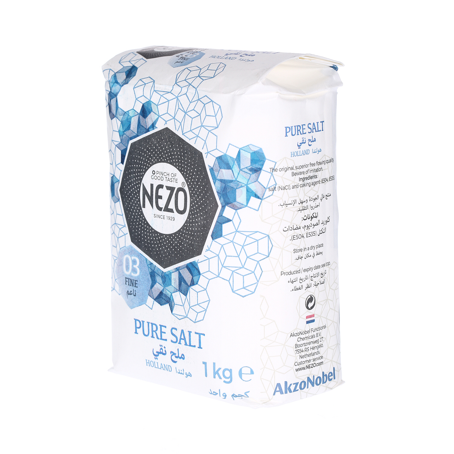 Nezo Refined Salt Blue Pack 1Kg