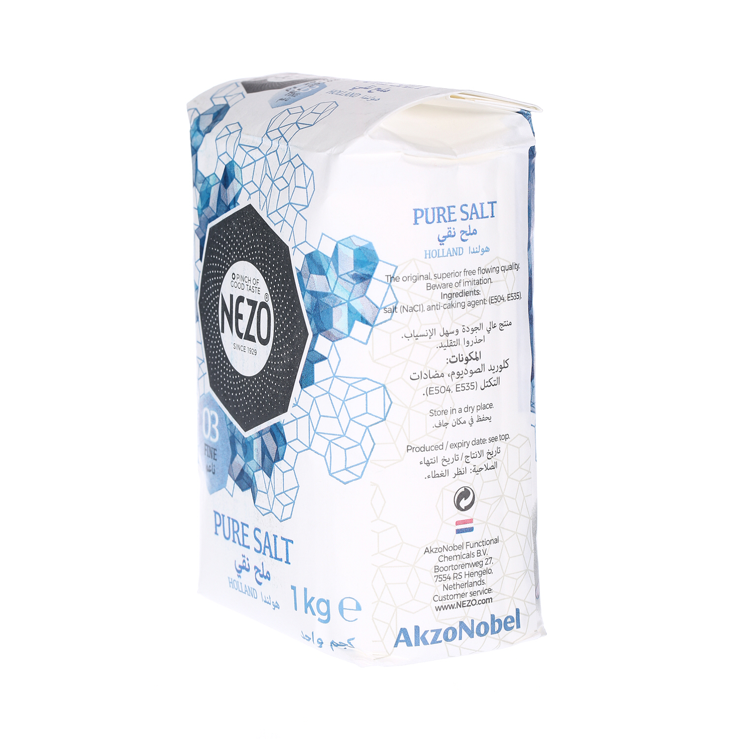 Nezo Refined Salt Blue Pack 1 Kg