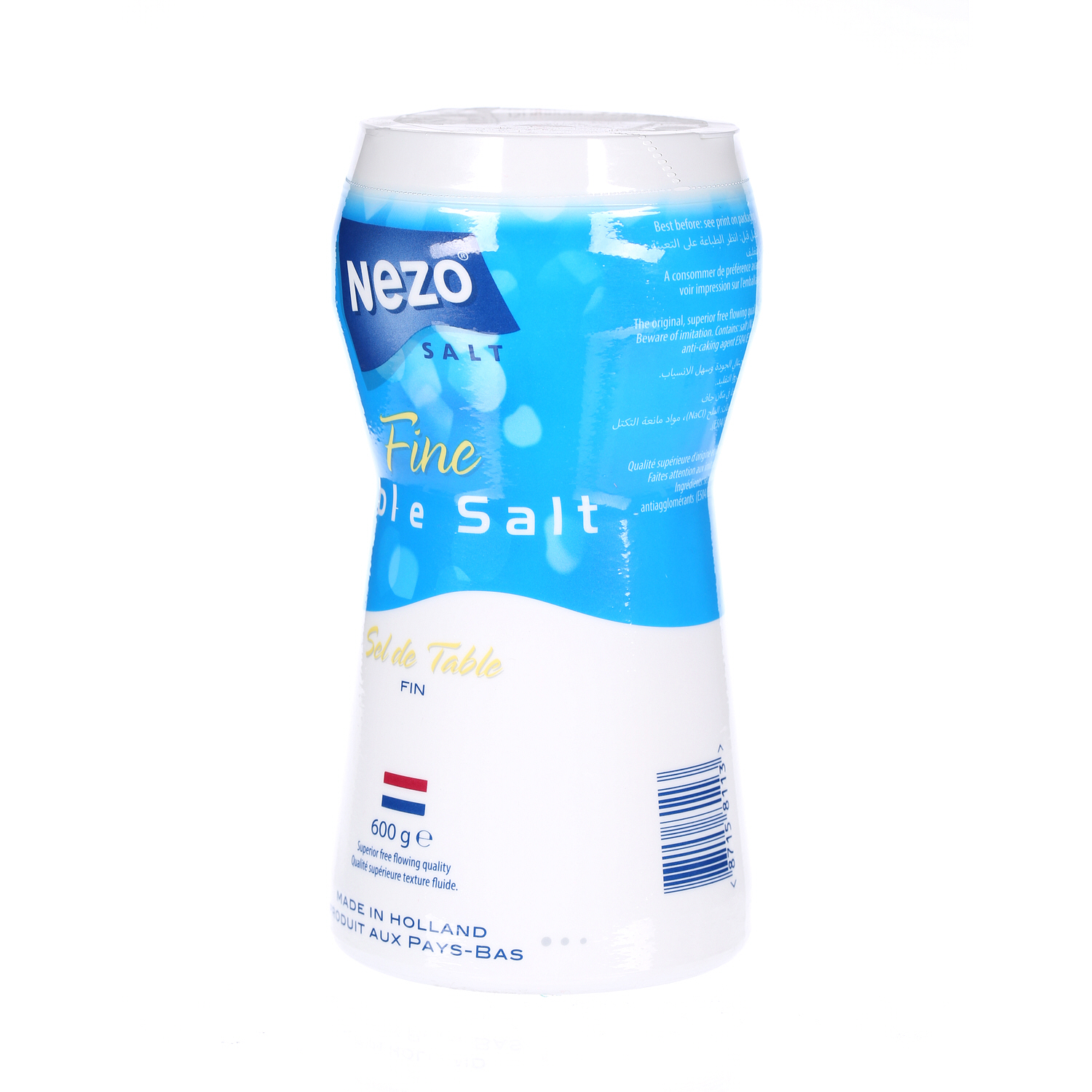 Nezo Refined Salt Blue Bottle 600 g