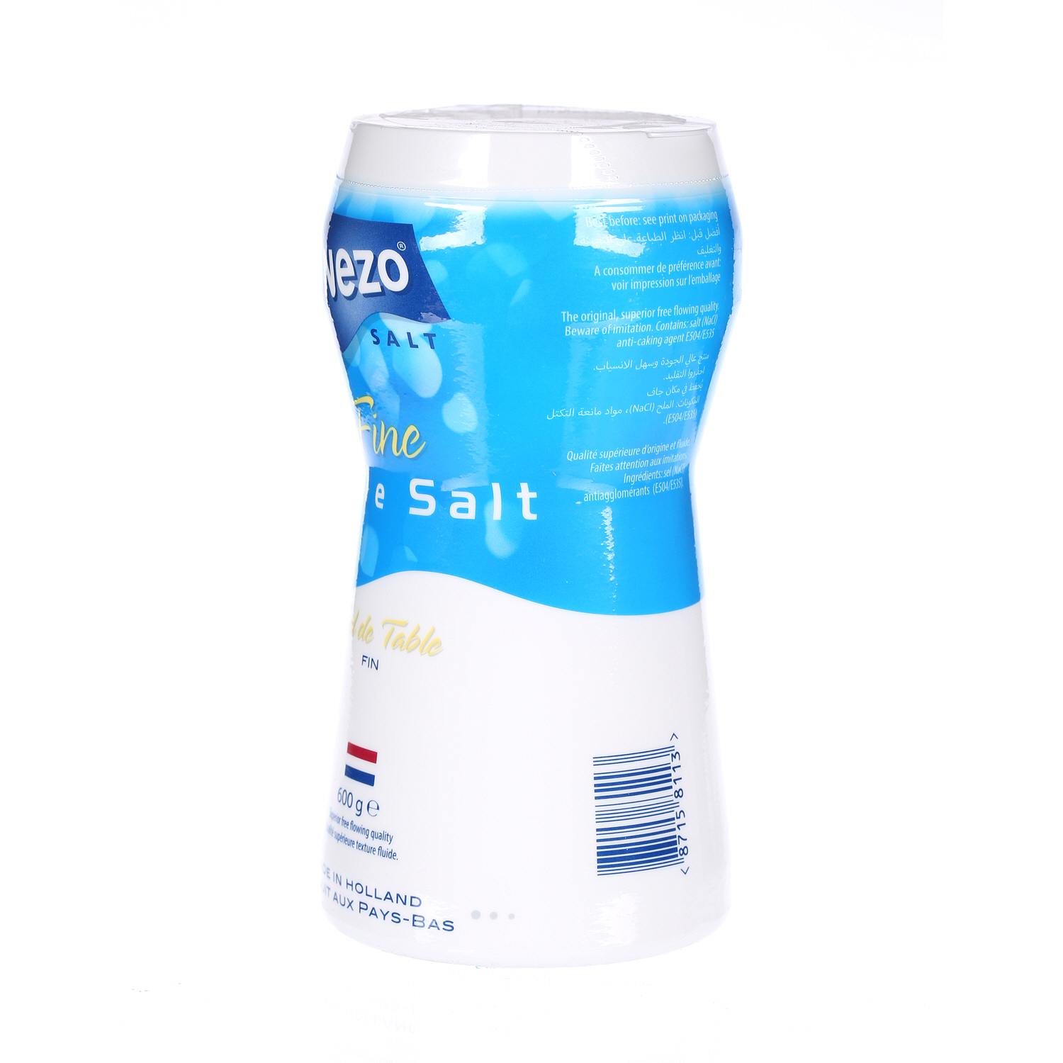 Nezo Refined Salt Blue Bottle 600 g