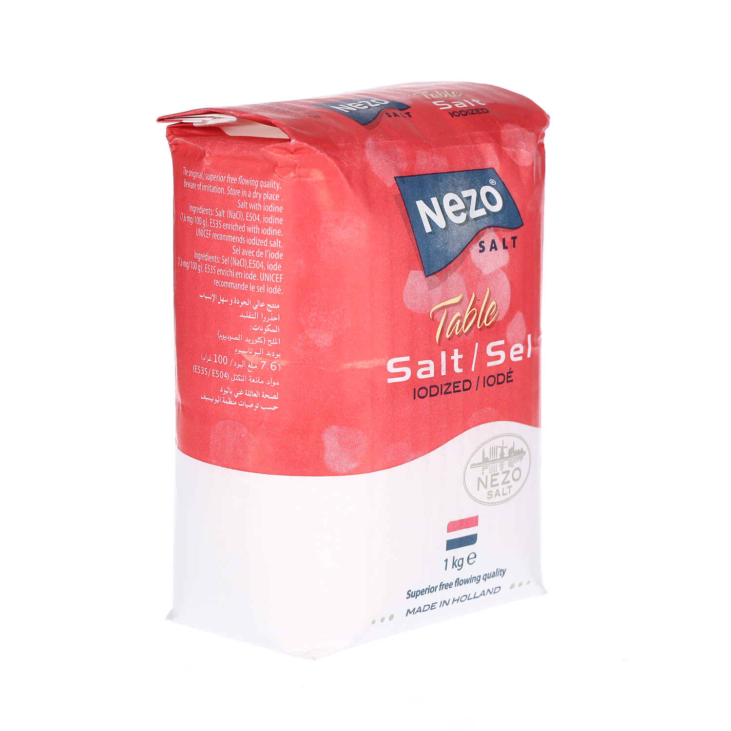 Nezo Iodized Salt Red Pack 1 Kg