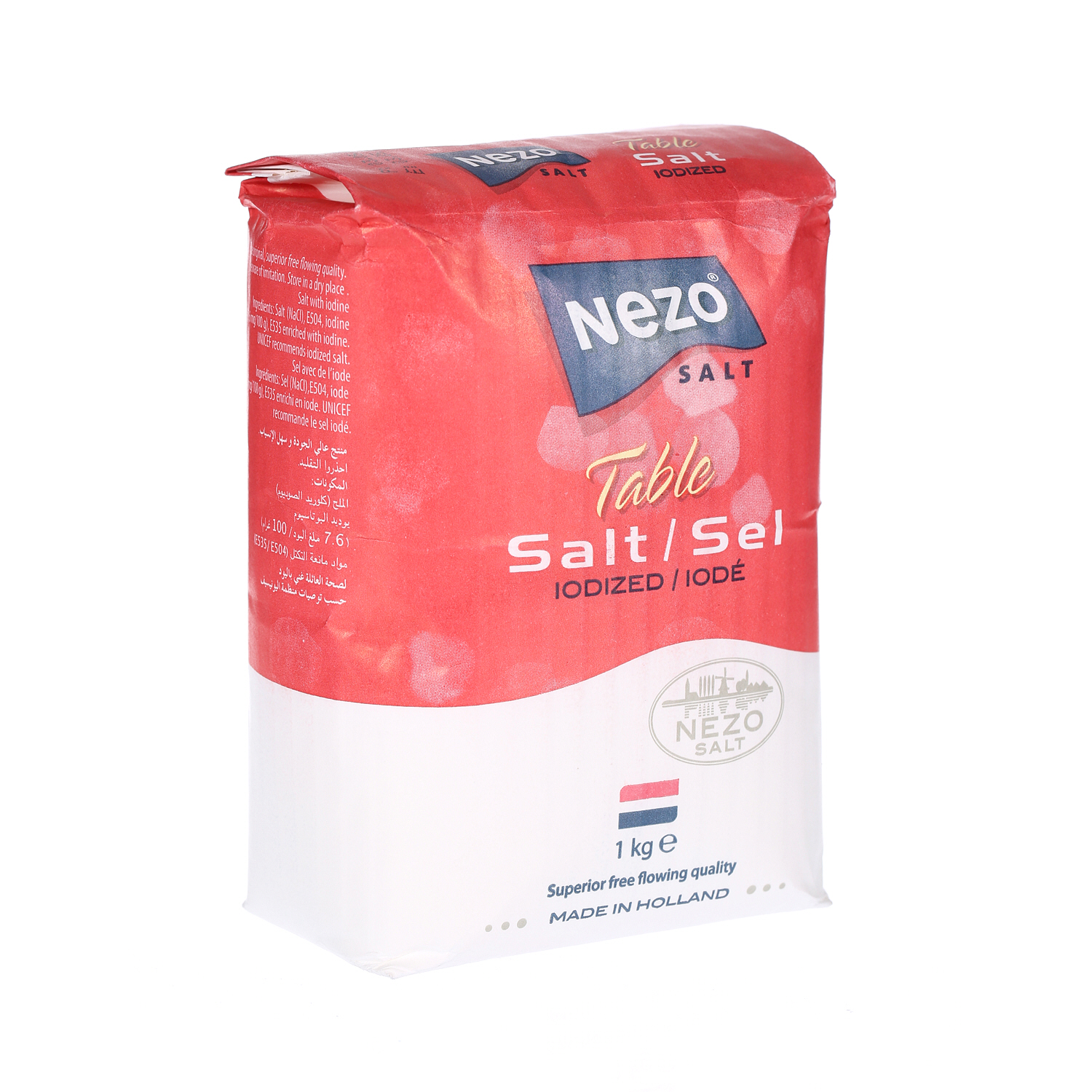 Nezo Iodized Salt Red Pack 1 Kg