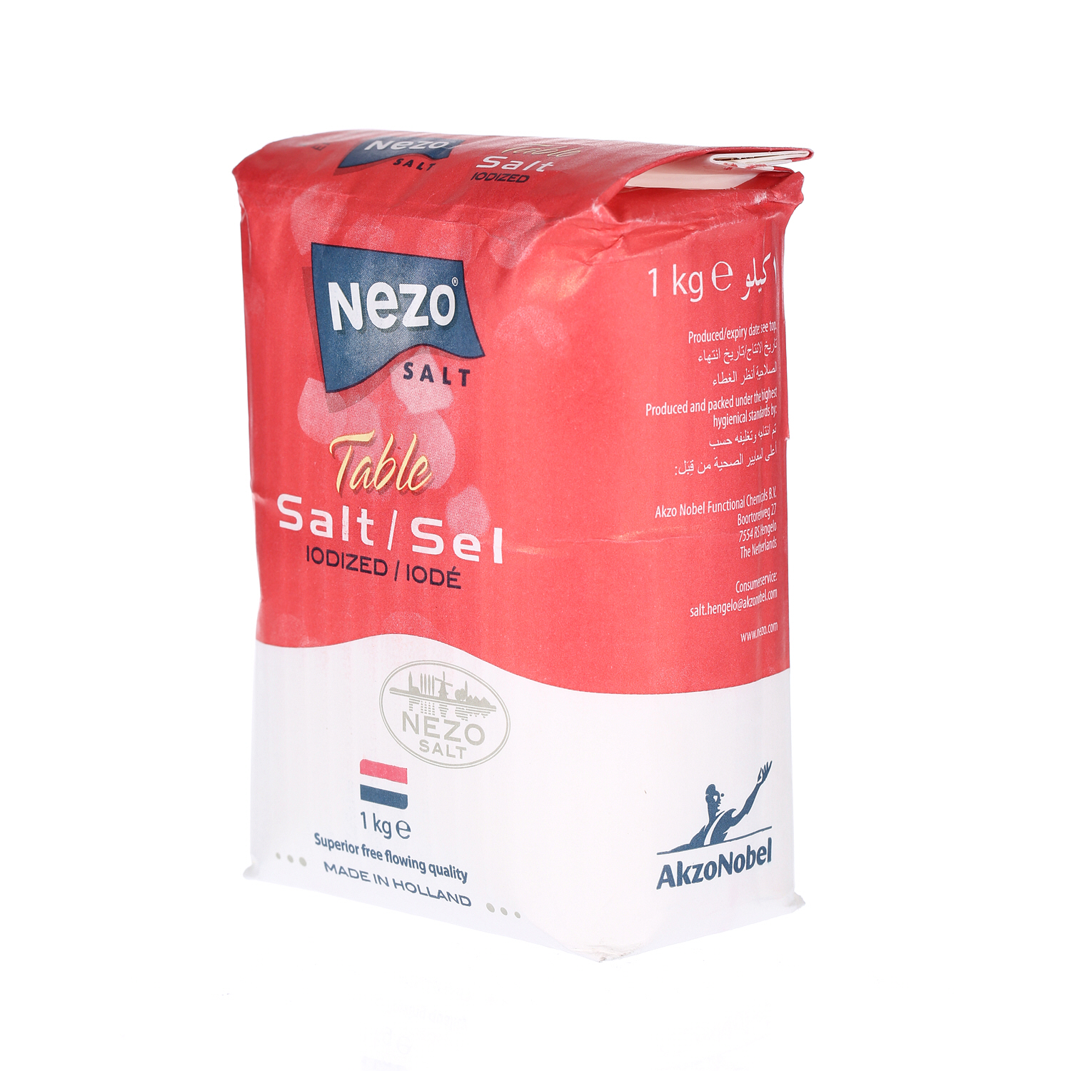 Nezo Iodized Salt Red Pack 1 Kg