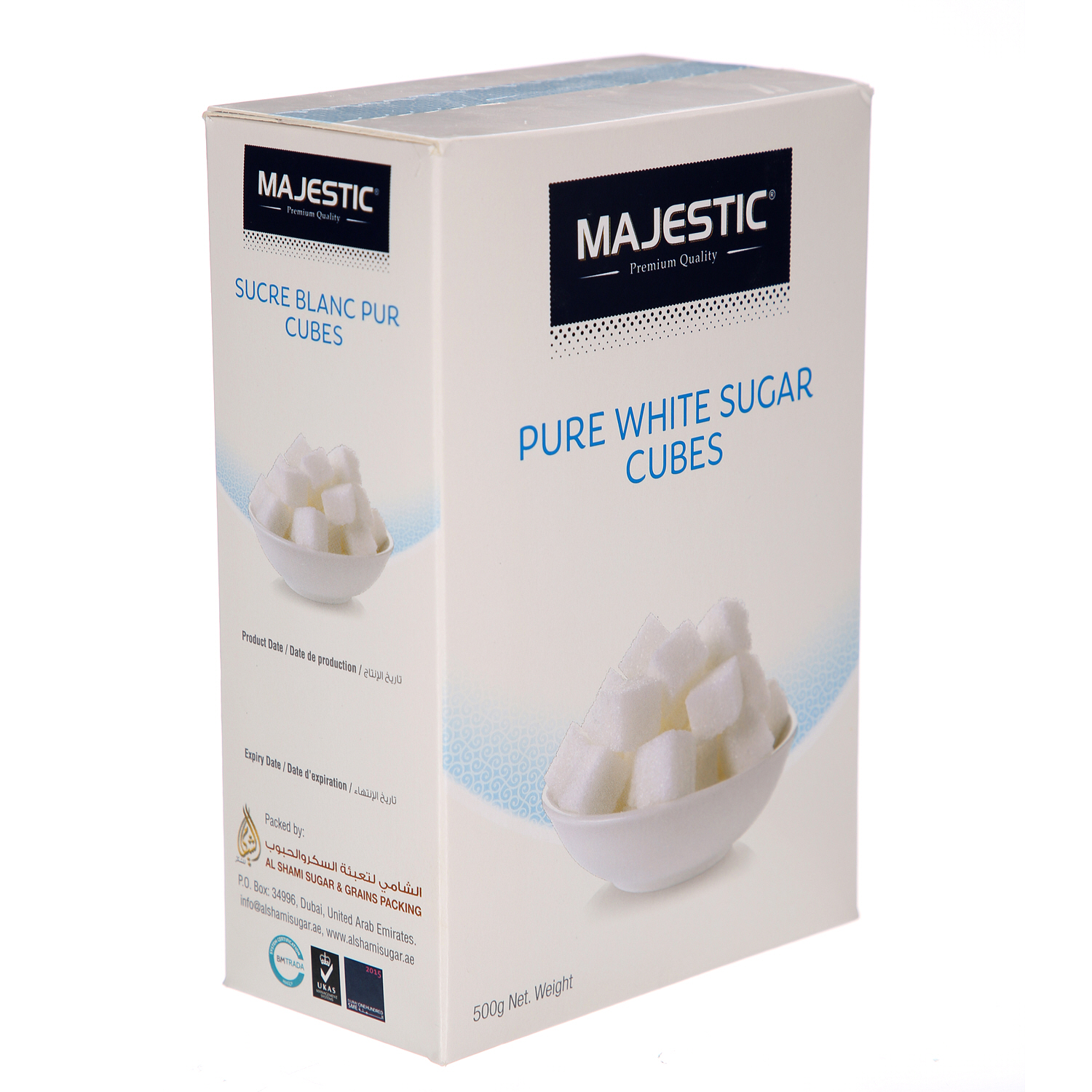 Majestic White Sugar Cube 500gm
