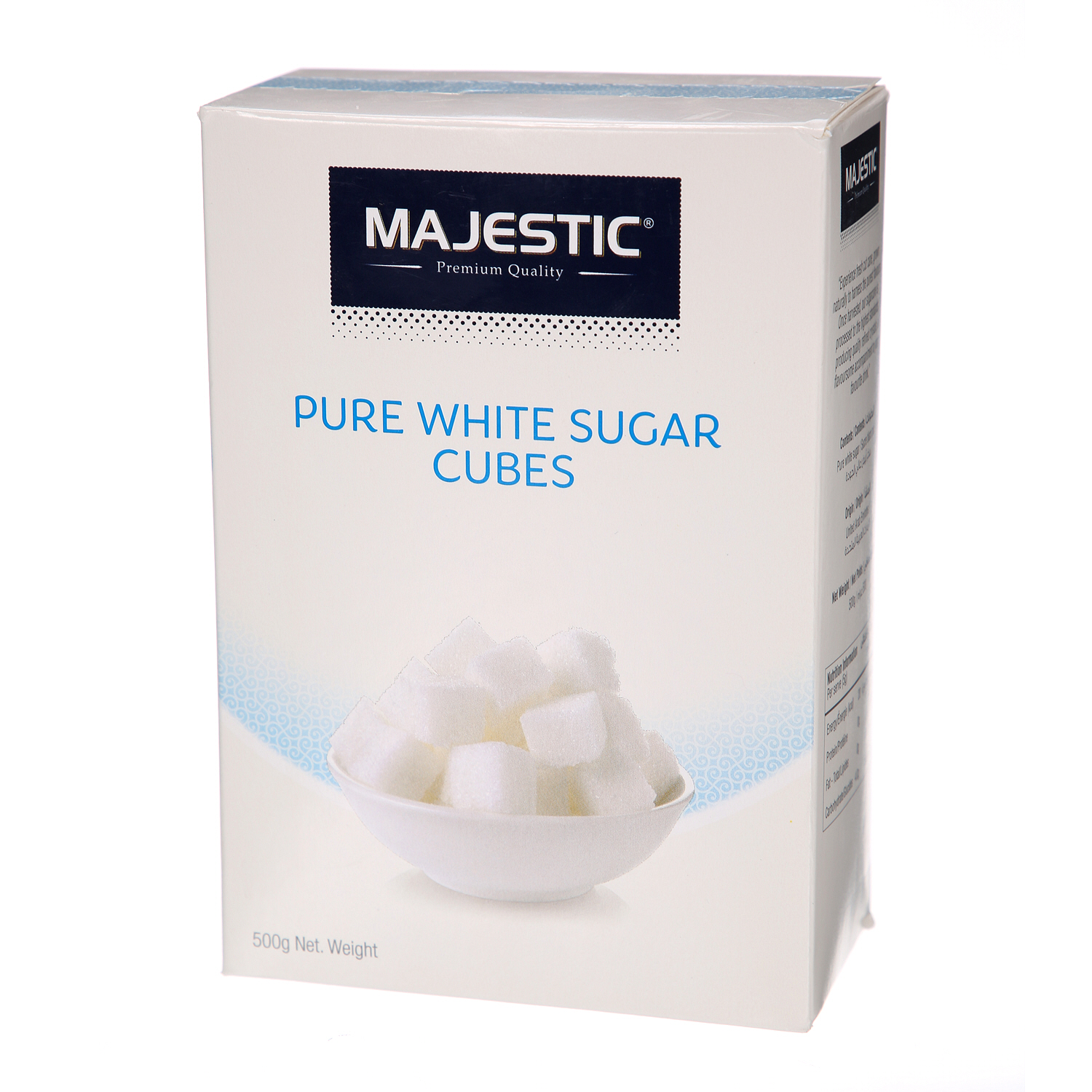 Majestic White Sugar Cube 500 g