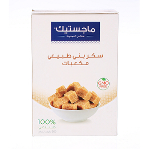 Majestic Brown Sugar Cube 500 g