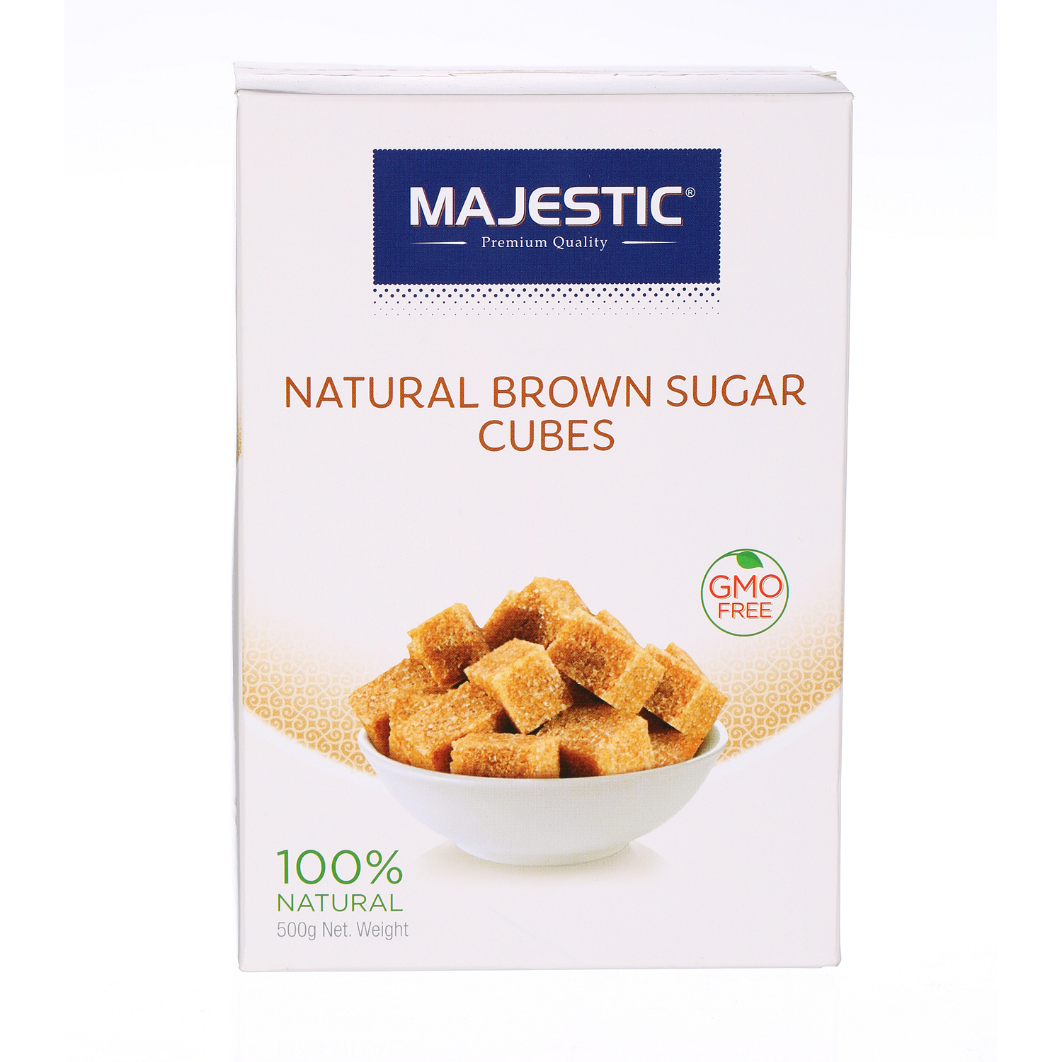 Majestic Brown Sugar Cube 500 g