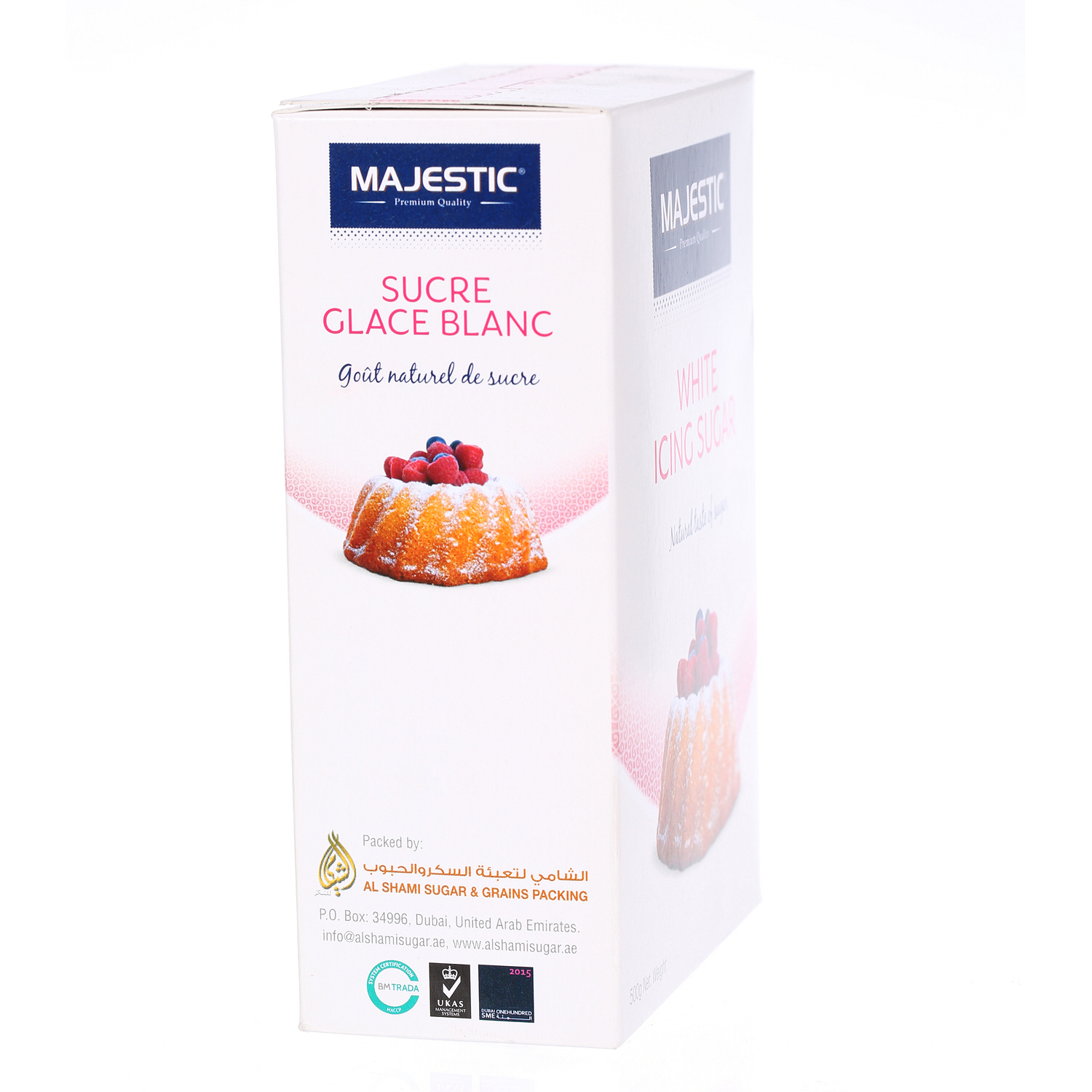 Majestic Icing White Sugar 500 g