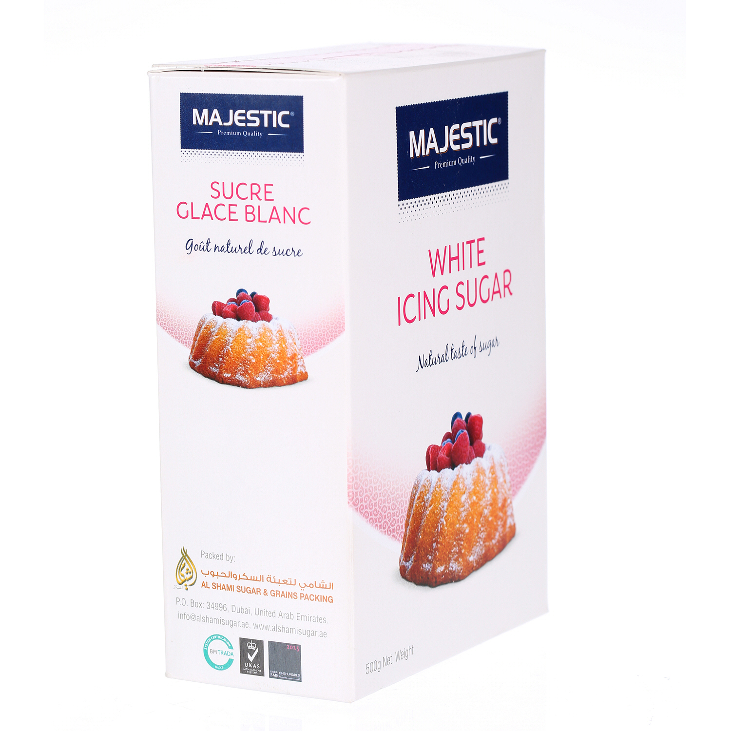 Majestic Icing White Sugar 500 g