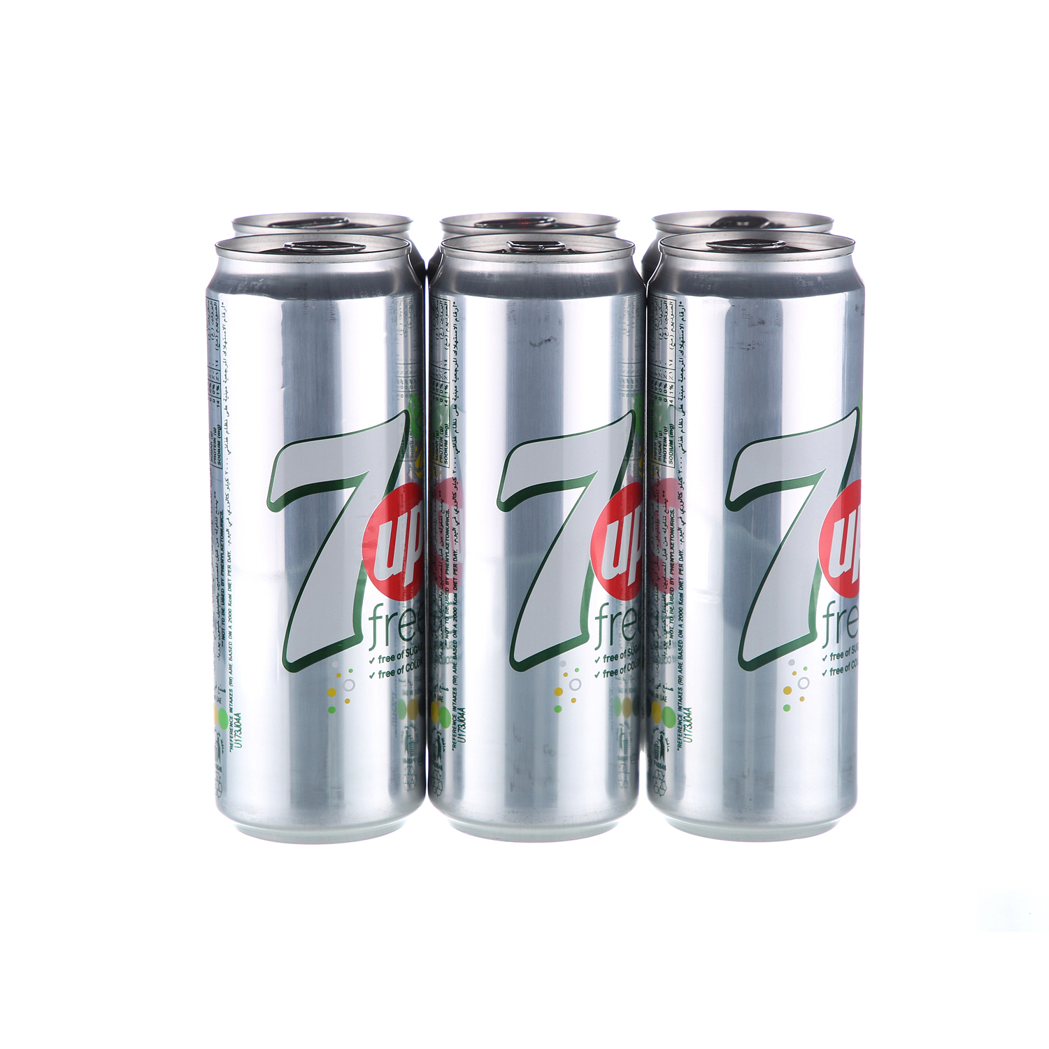 7UP Free Can 355ml × 6'S