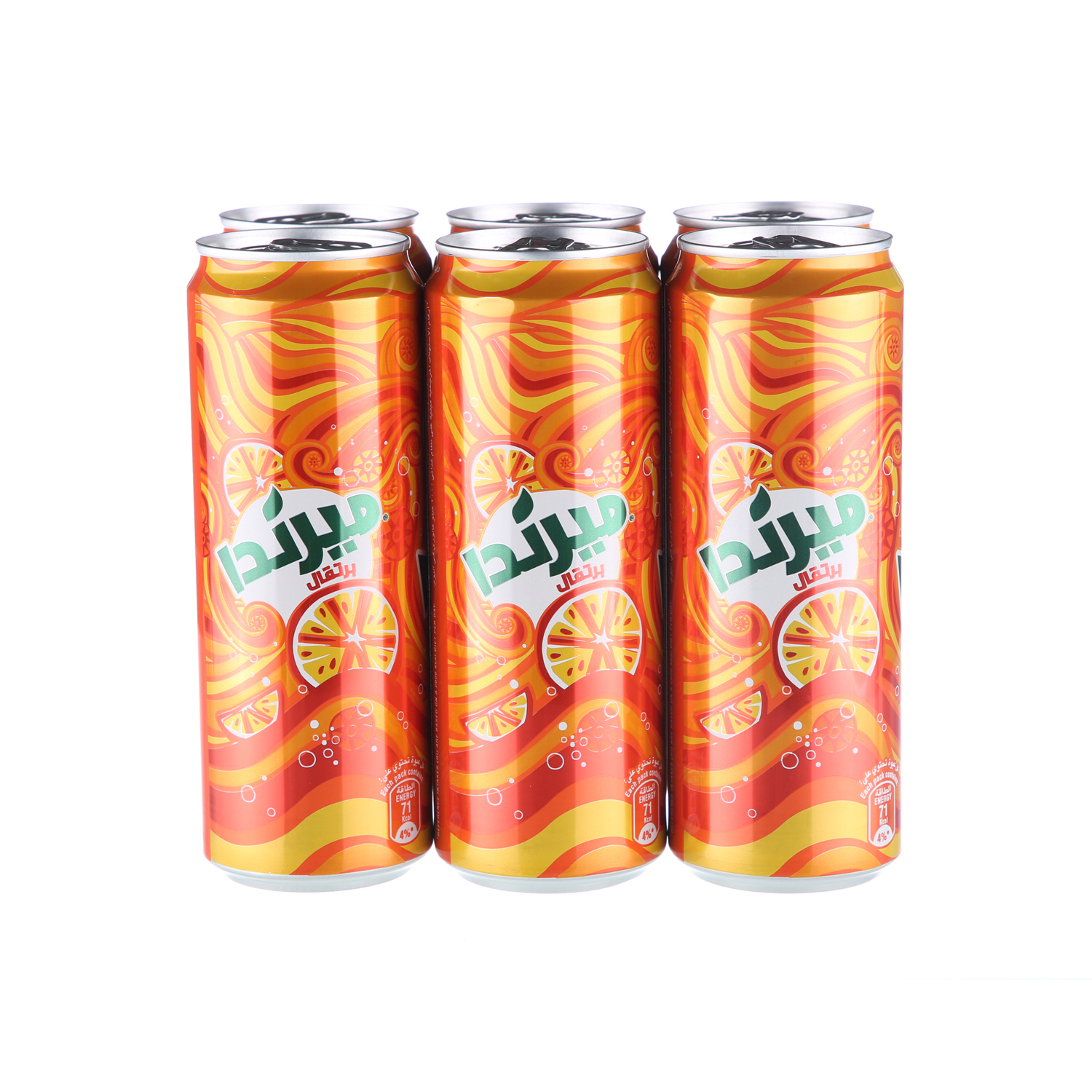 Mirinda Orange Can 355ml × 6'S