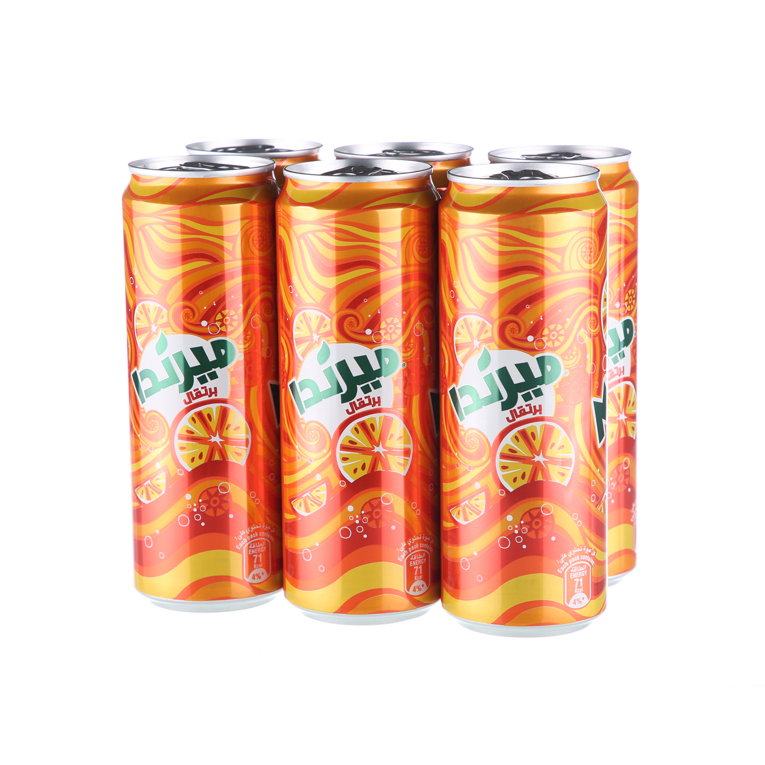 Mirinda Orange Can 355ml × 6'S