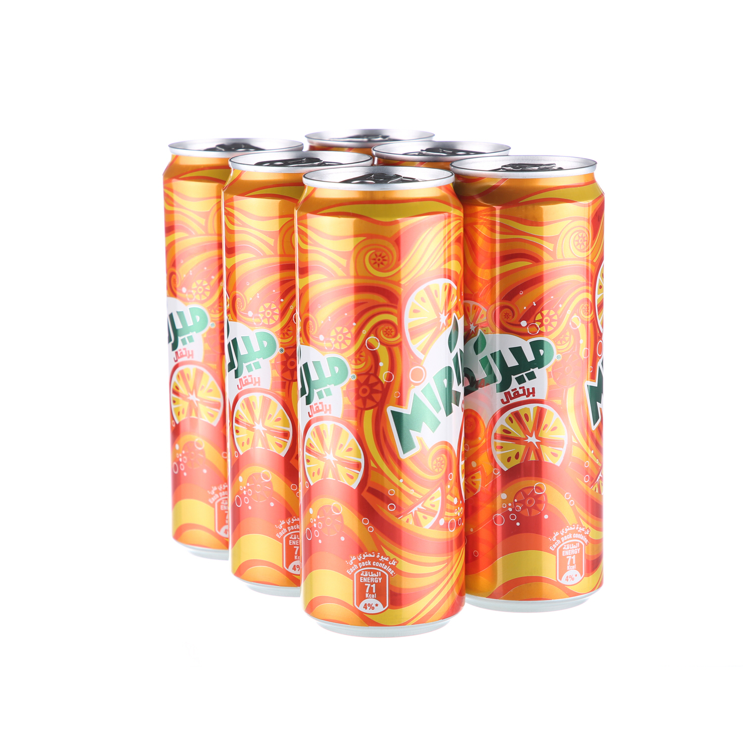 Mirinda Orange Can 355ml × 6'S