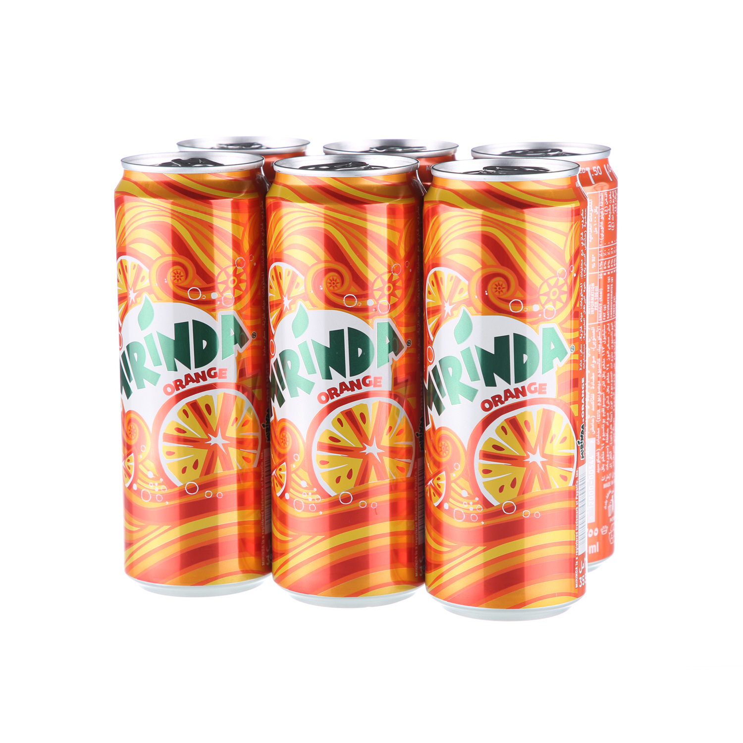 Mirinda Orange Can 355ml × 6'S