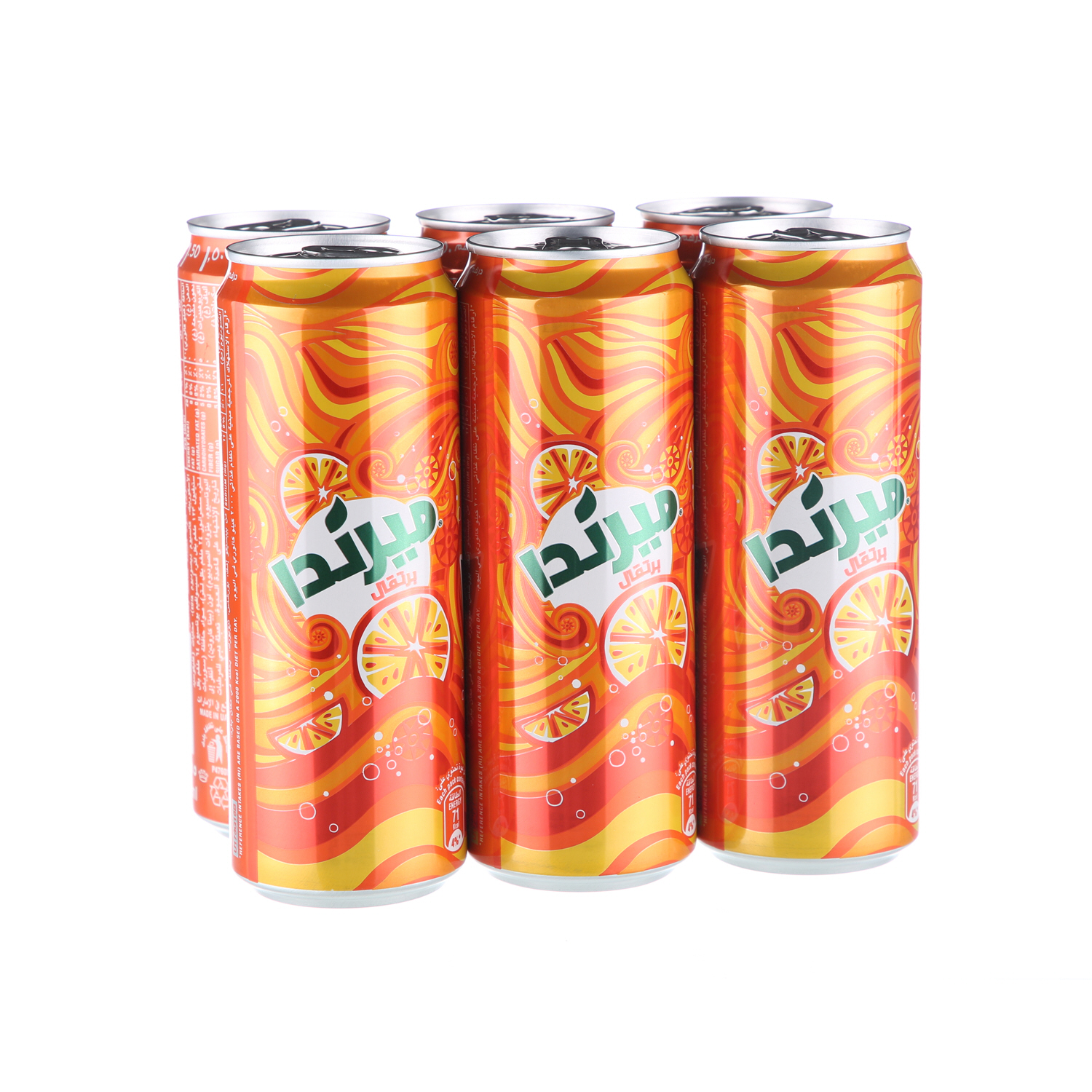 Mirinda Orange Can 355ml × 6'S