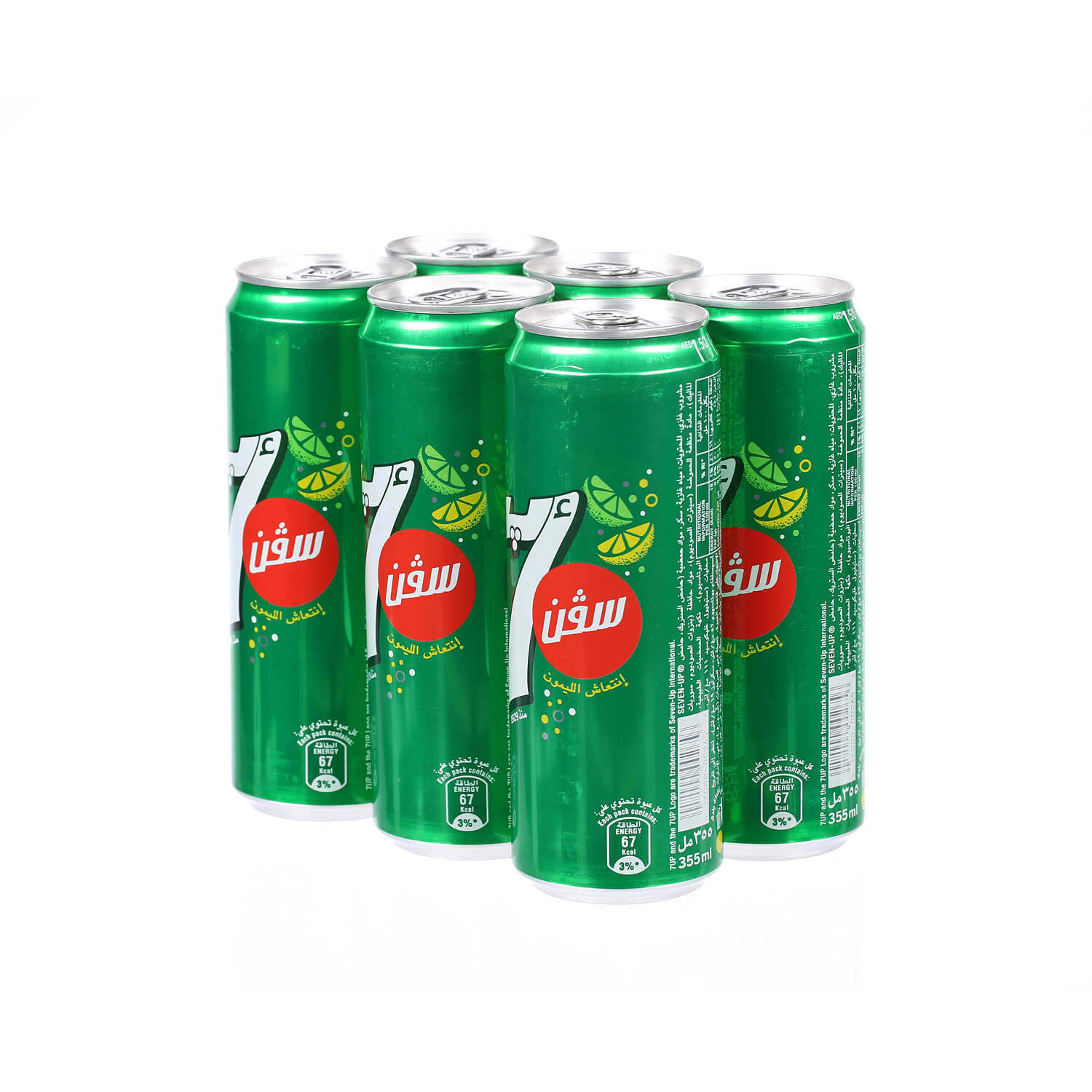 7UP Can 355ml × 6'S