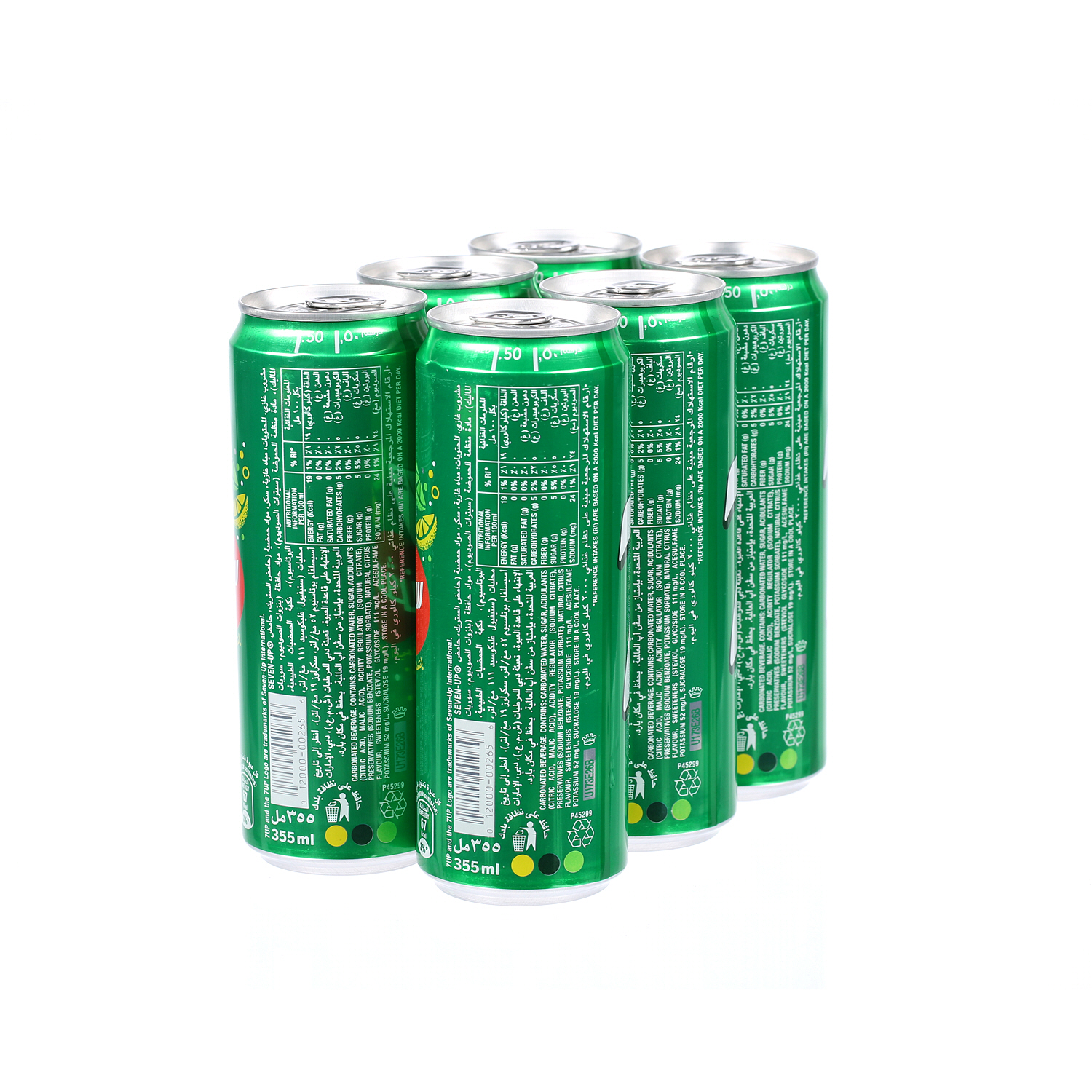 7UP Can 355ml × 6'S