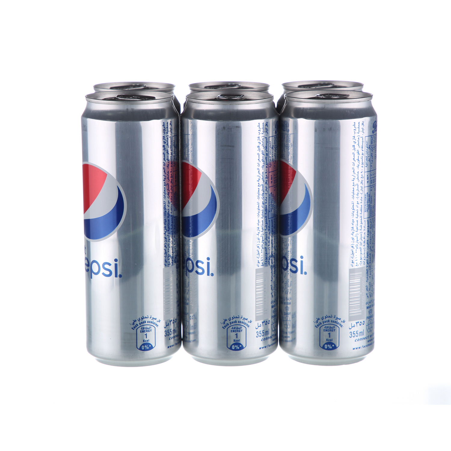 Pepsi Diet Pepsi Can 355ml × 6'S