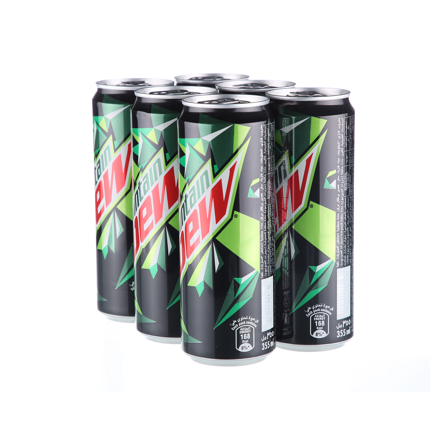 Mountain Dew Can 355ml × 6'S