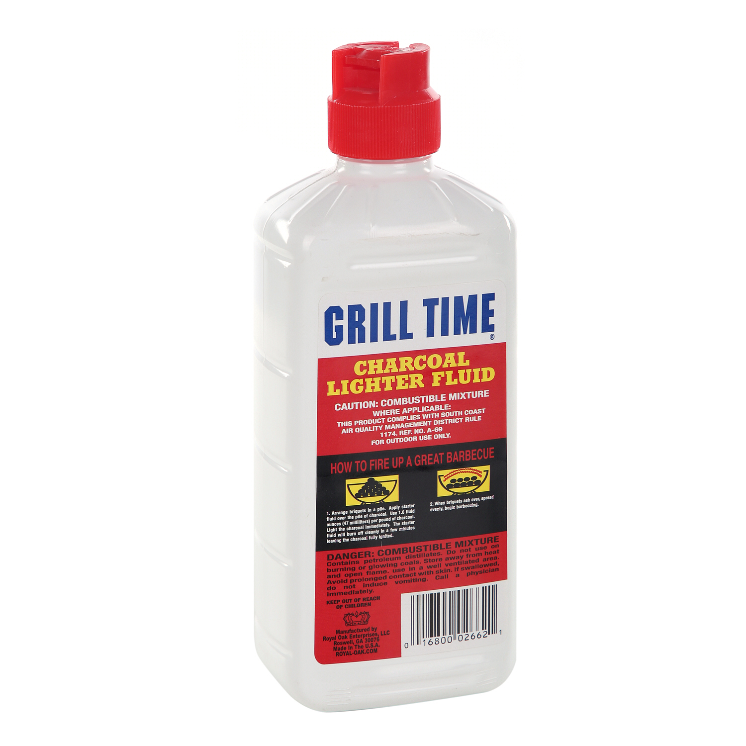 Grill Time Charcoal Lighter 16 Oz