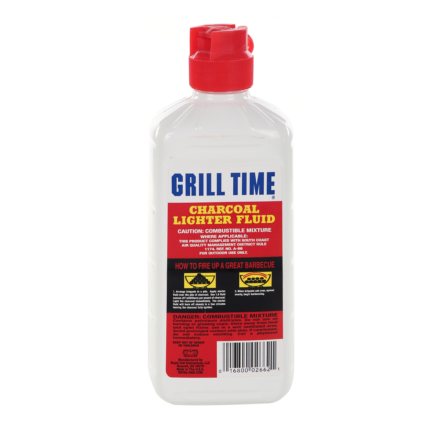 Grill Time Charcoal Lighter 16 Oz