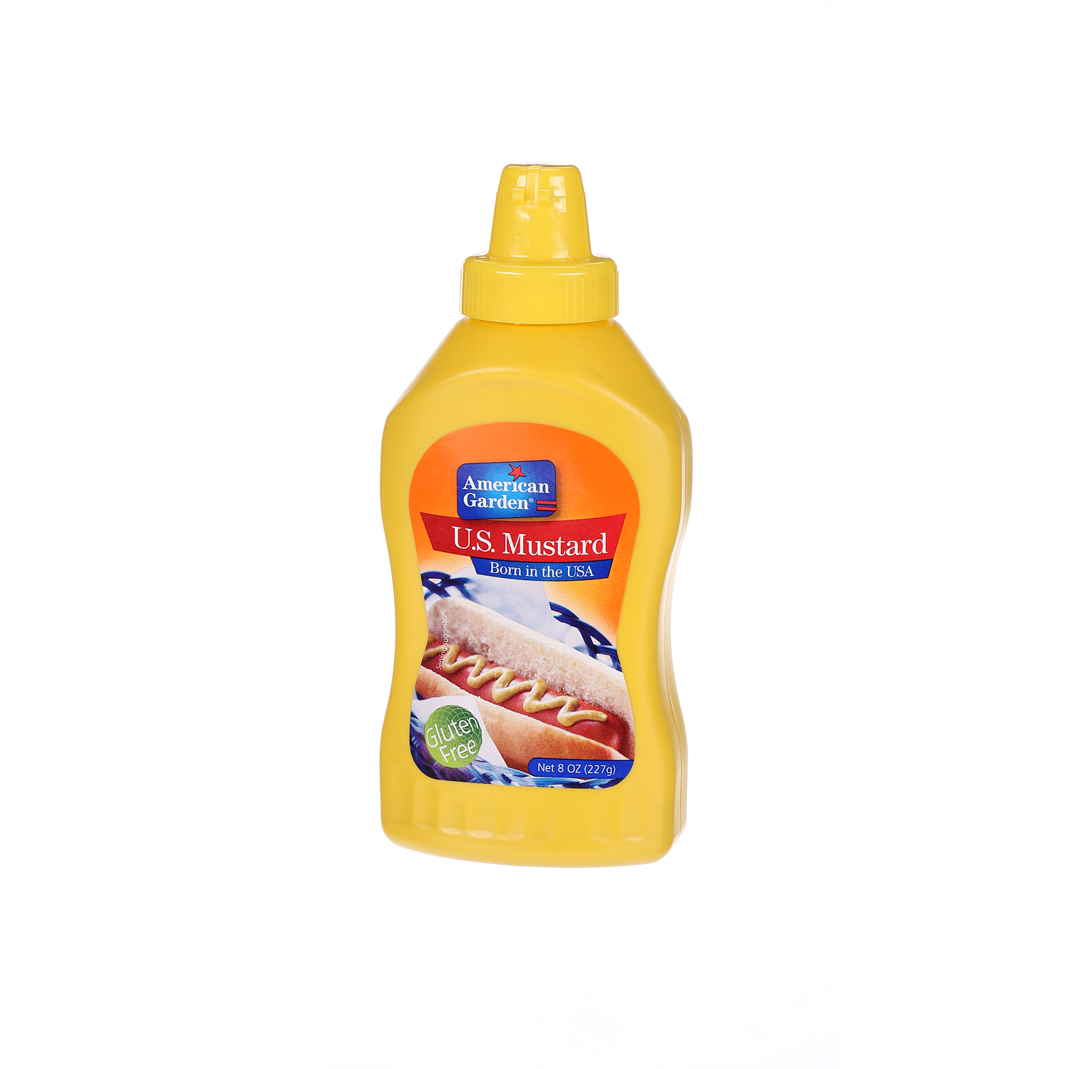 American Garden Yellow Mustard Squeeze Sauce 9 Oz