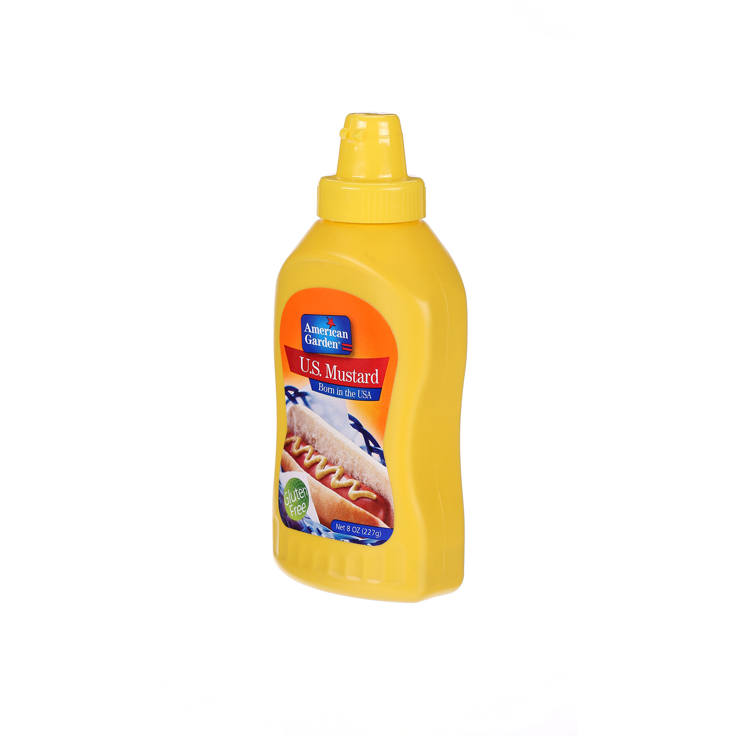 American Garden Yellow Mustard Squeeze Sauce 9 Oz