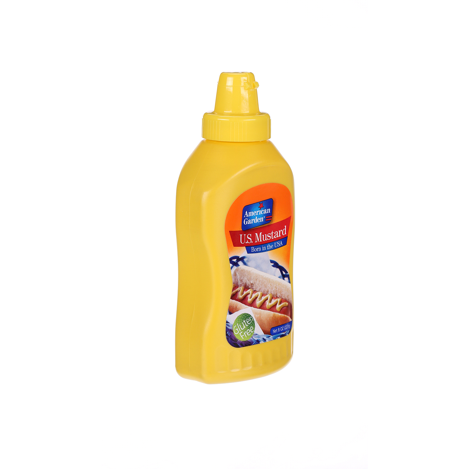 American Garden Yellow Mustard Squeeze Sauce 9 Oz